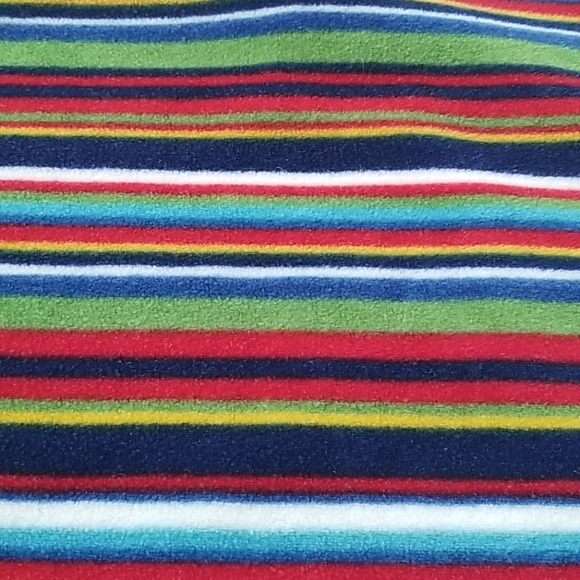 Baby Gap Rainbow Stripe Pullover Sweater Cardigan Fleece Jacket - Picture 9 of 9